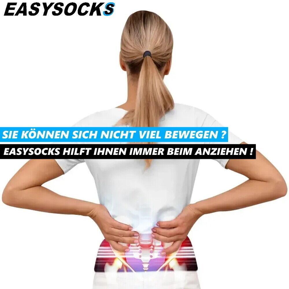 EASYSOCKS Strumpfanzieher Sockenanzieher Anziehhilfe Socken anziehen Hilfe
