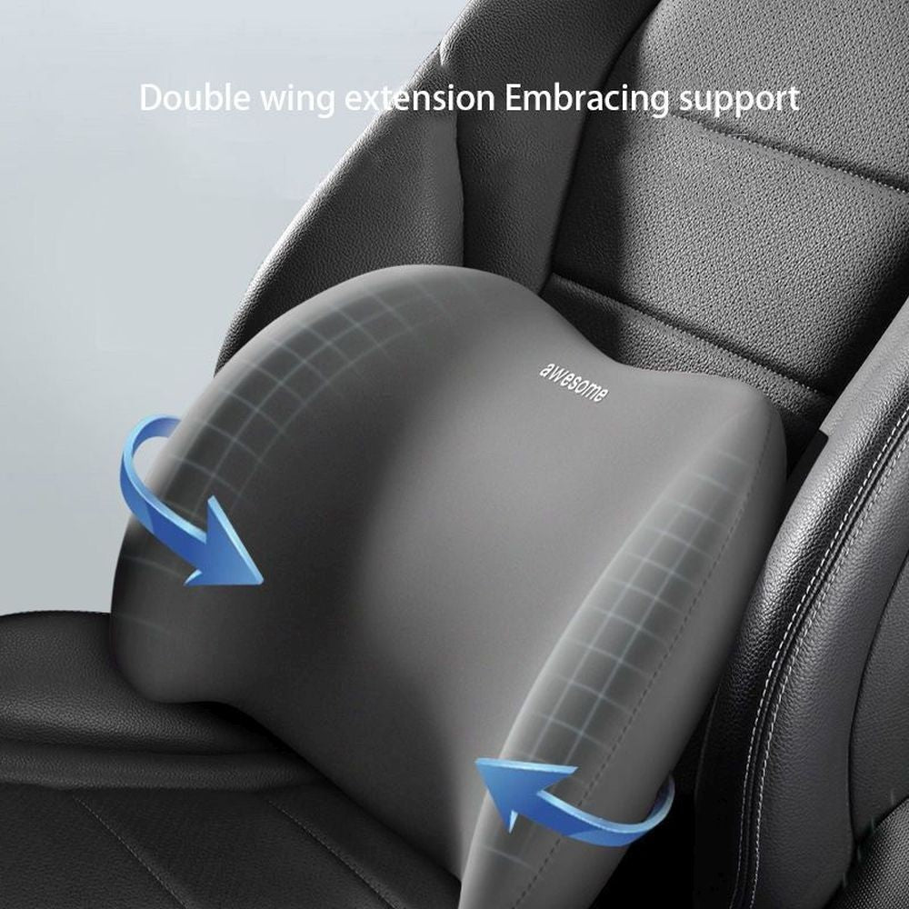 Nackenkissen Memory Foam Auto Kopfstütze Lendenkissen Rückenstütze DE.