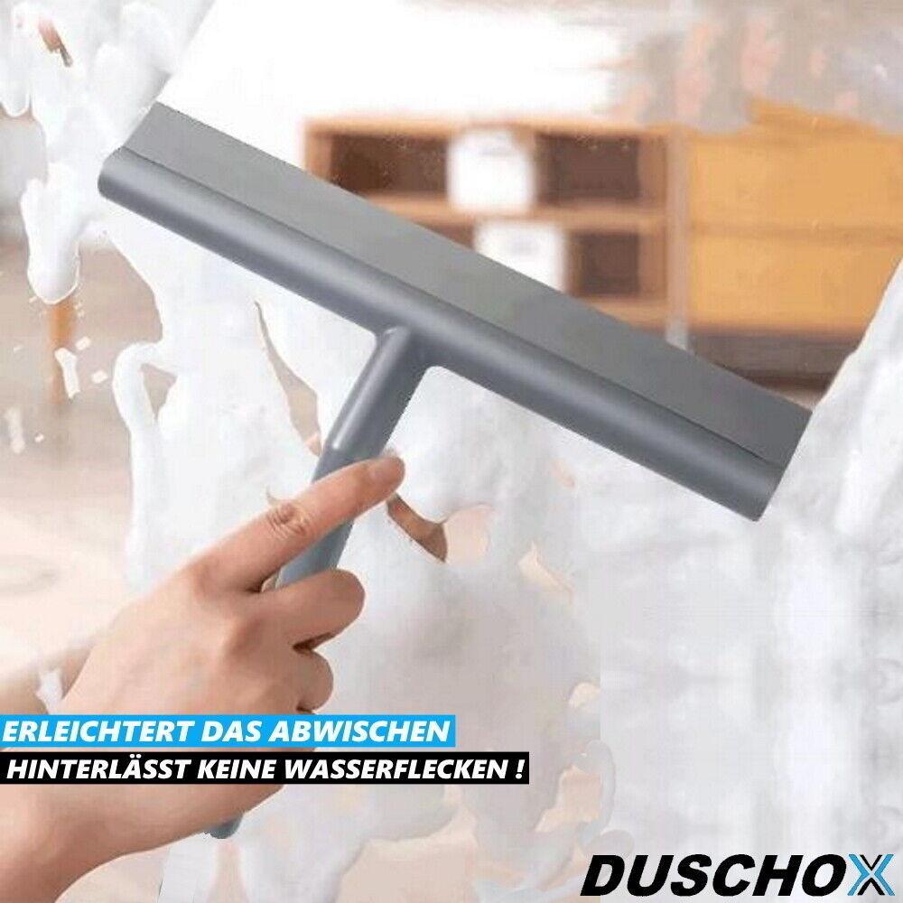 DUSCHOX Duschabzieher Set Fensterabzieher Duschwischer Glasabzieher Abzieher