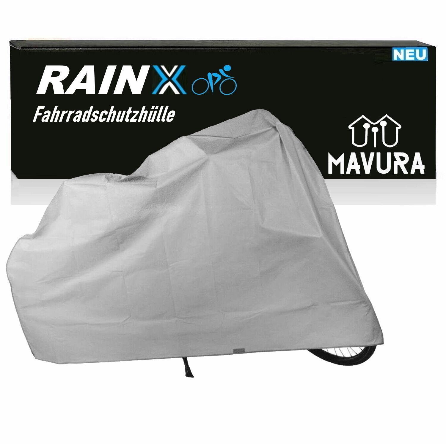RAINX Fahrradabdeckung Fahrradgarage wasserdicht Fahrradschutzhülle Fahrradplane