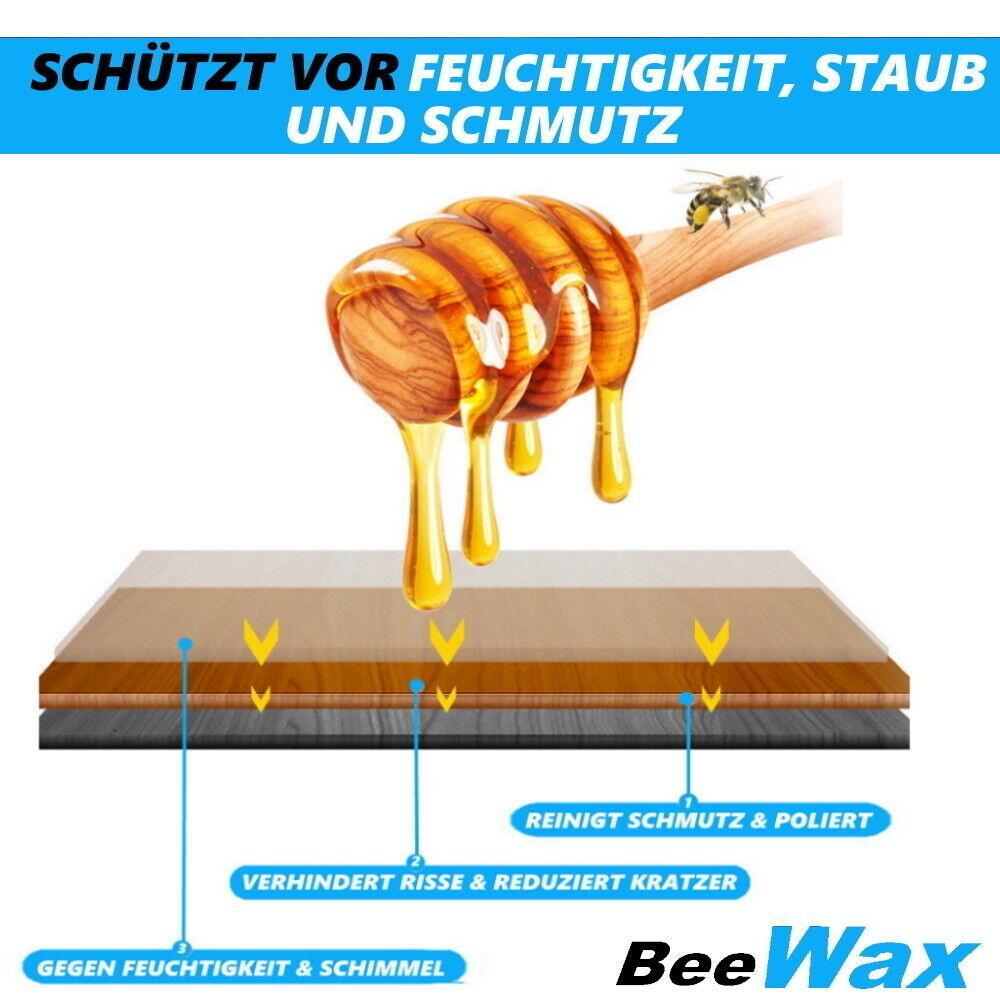 BeeWax Original natürliches Bienenwachs Möbelpflege Politur Möbelwax Holzpflege