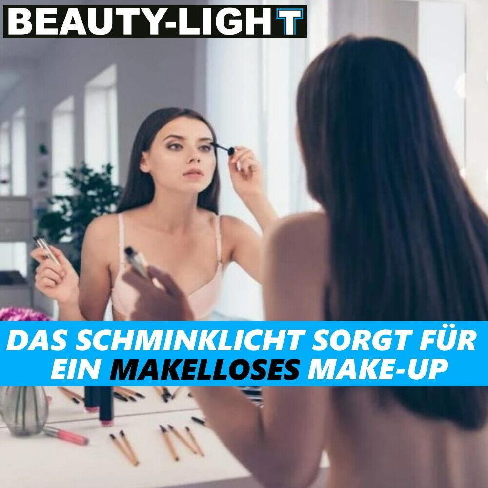 BEAUTY-LIGHT LED Schminklicht Make-Up Licht Spiegelleuchte Kosmetiklampe