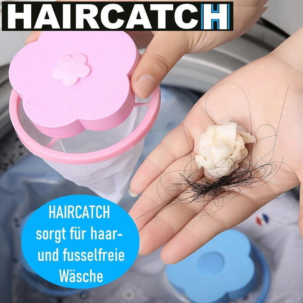 HAIRCATCH Tierhaarentferner Haarfänger Waschmaschine Waschmaschinen Haarfrei Pad