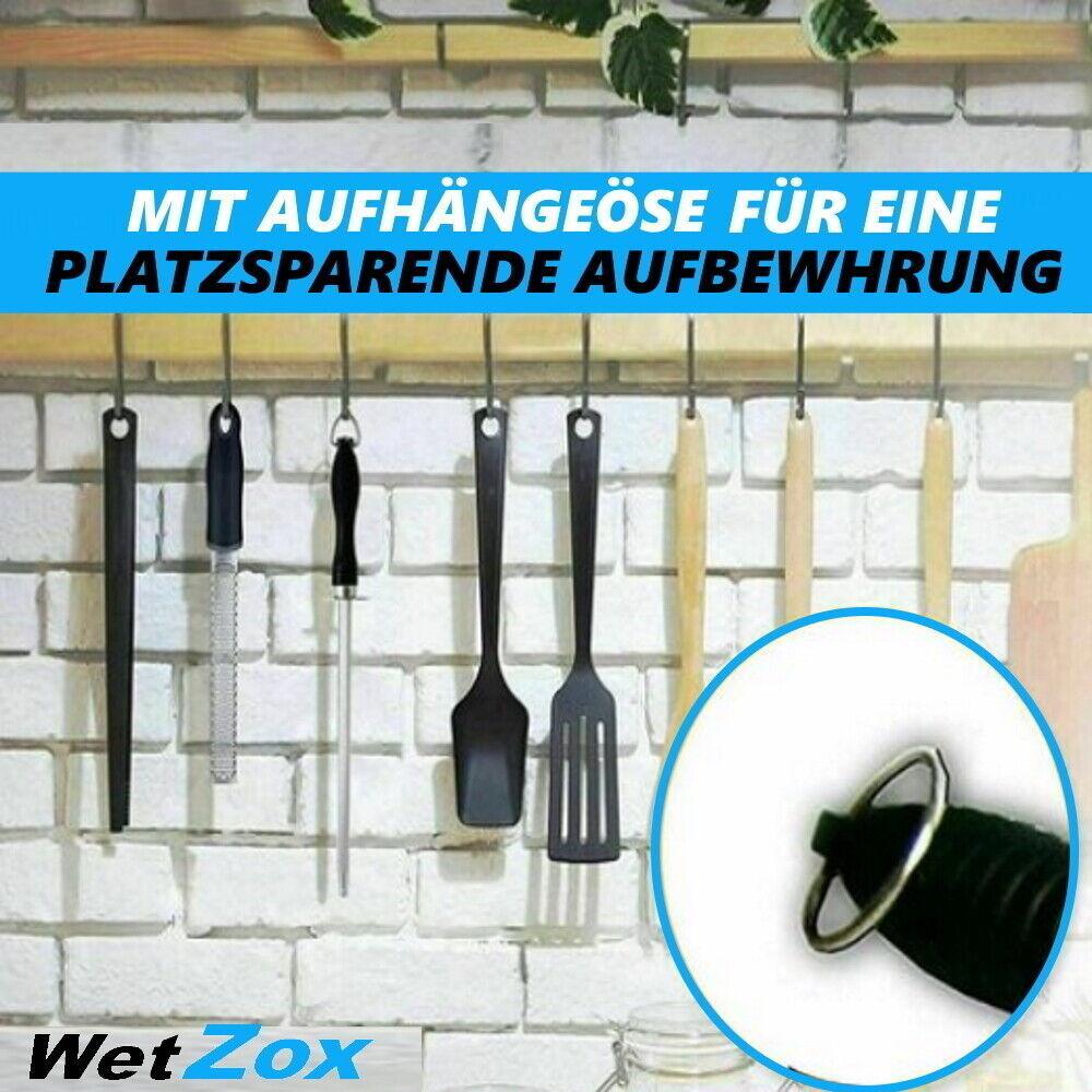 WETZOX Wetzstahl Messerschleifer Wetzstab Messerschärfer Schleifstab dick 29cm