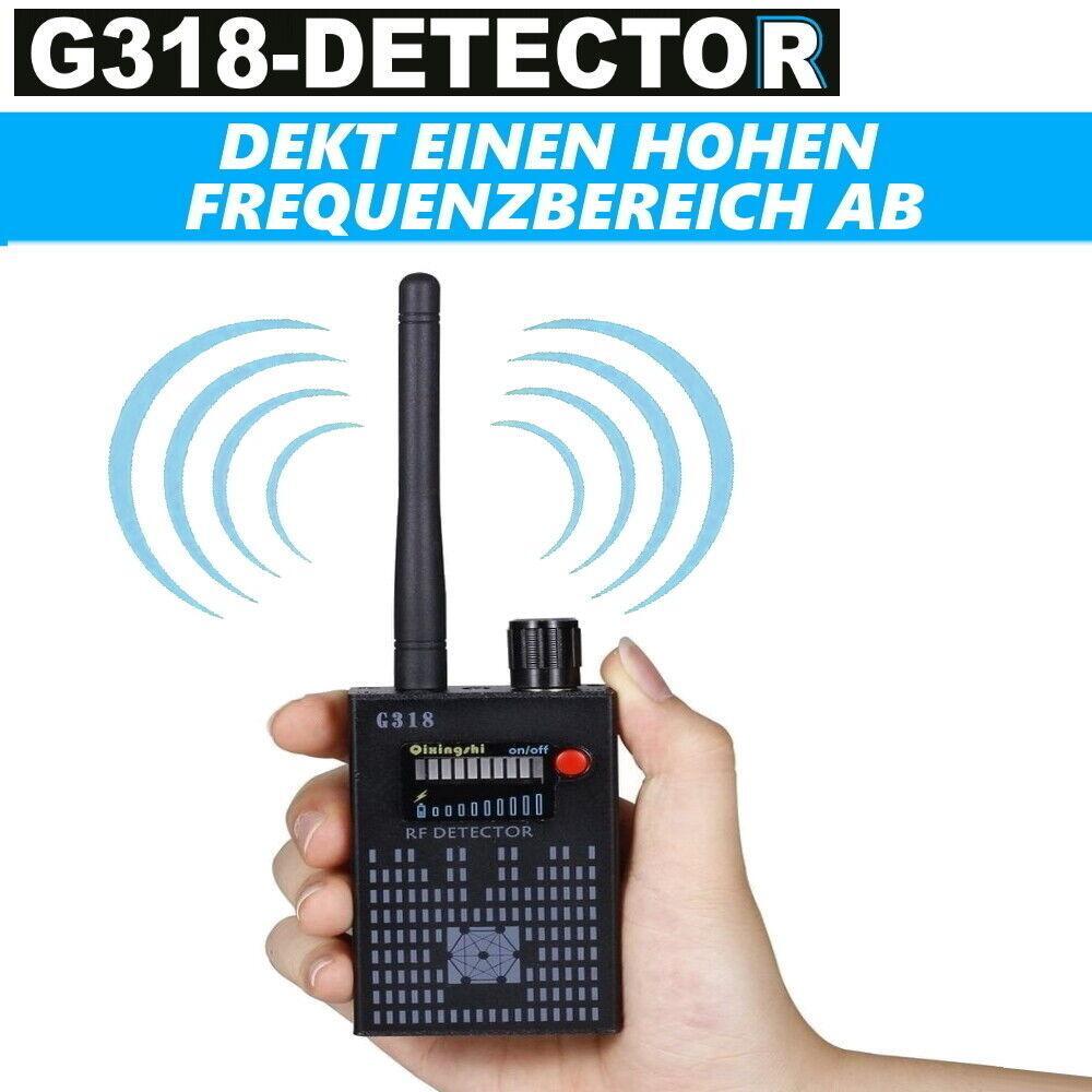 G318-DETECTOR Super Tracker GPS Wanzen Detektor Wanzenfinder Handy Cam Wifi Funk