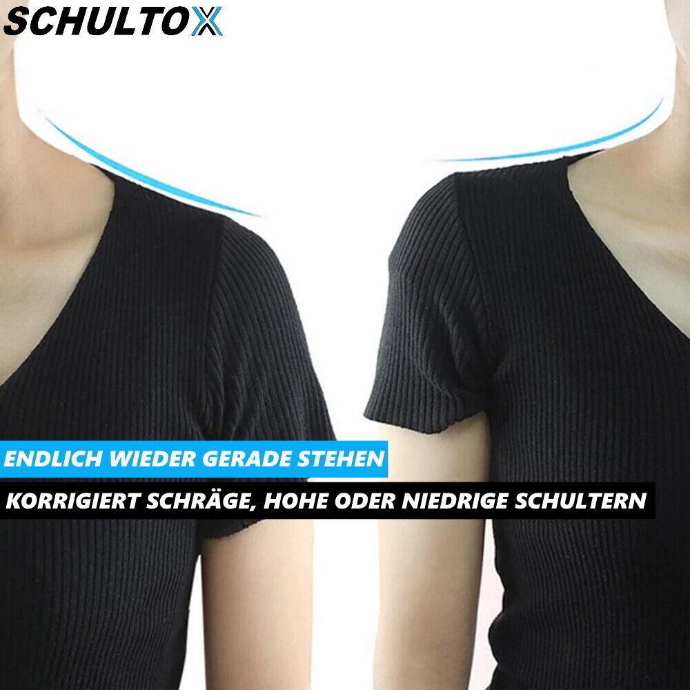 SCHULTOX Schulterpolster Set selbsthaftend selbstklebend Silikon rutschfest
