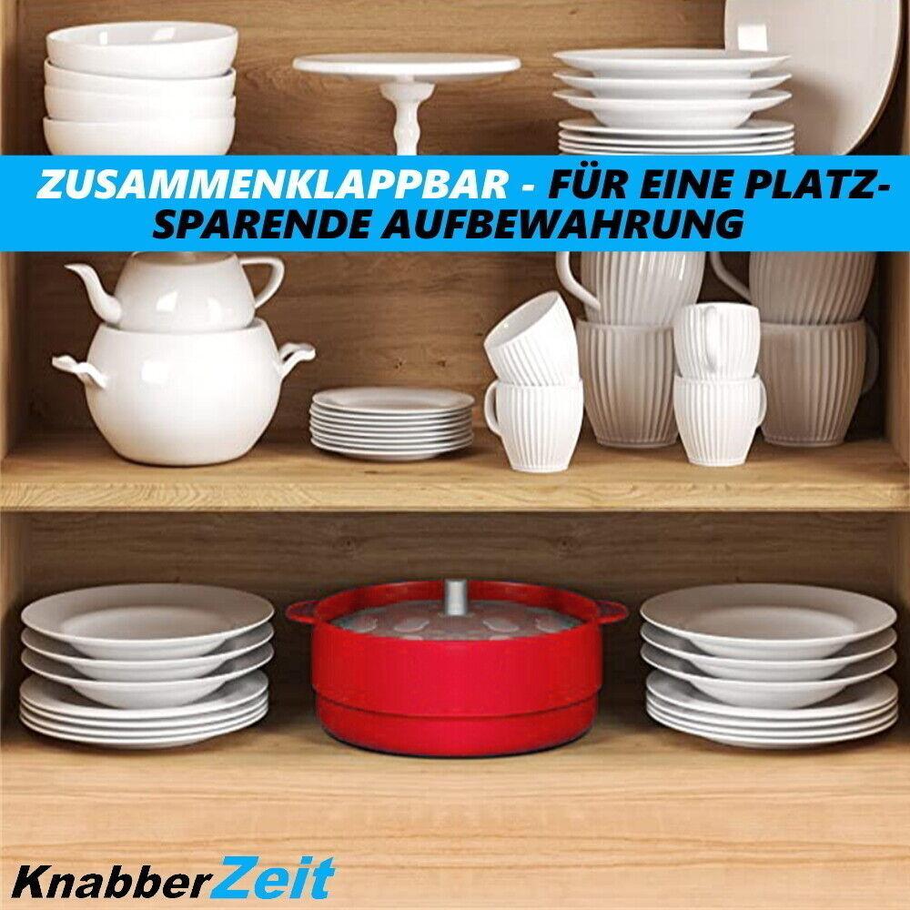 KNABBERZEIT Popcornmaker Popcornmaschine Popcorn Maker Silikon für Mikrowelle
