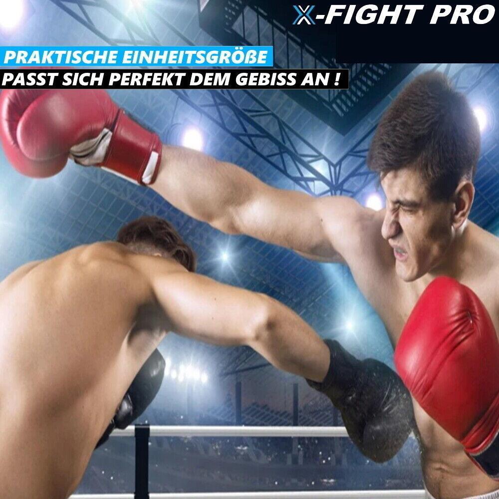 X-FIGHT PRO Mundschutz Zahnschutz Boxen Kampfsport MMA Muay Thai Football Shock