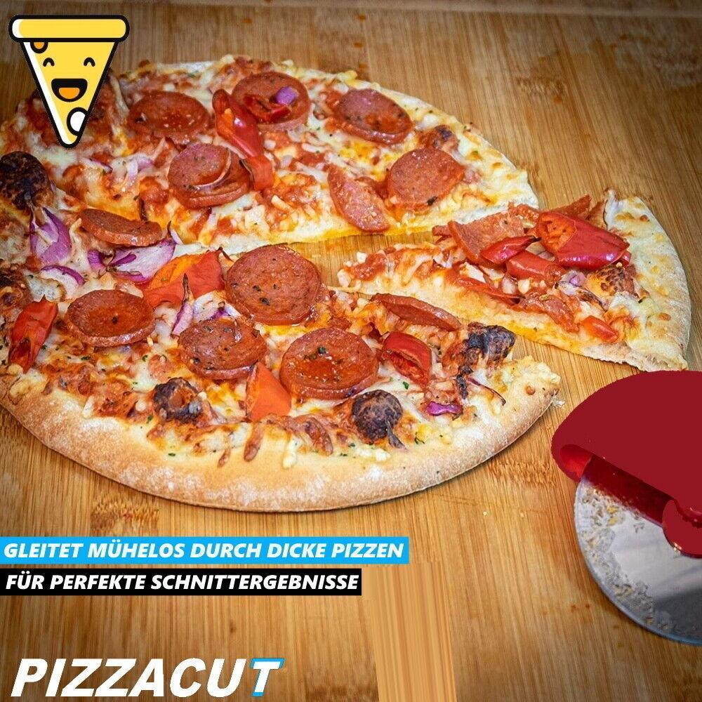 PIZZACUT XXL Pizzaschneider Pizzaroller Pizzarad Pizzamesser Pizzacutter groß