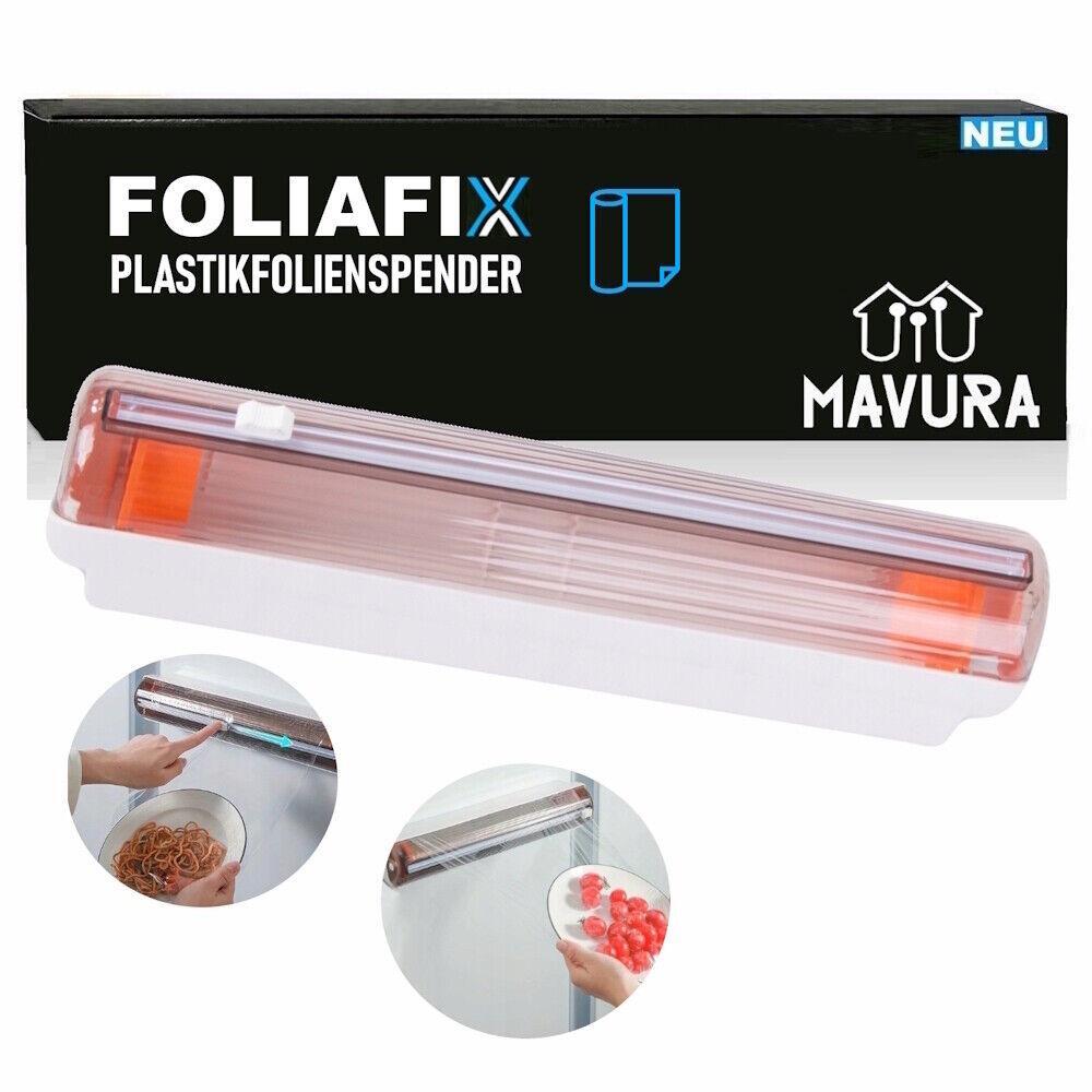 FOLIAFIX Folienspender Folienabroller Folienabreißer Folientrenner Alufolie