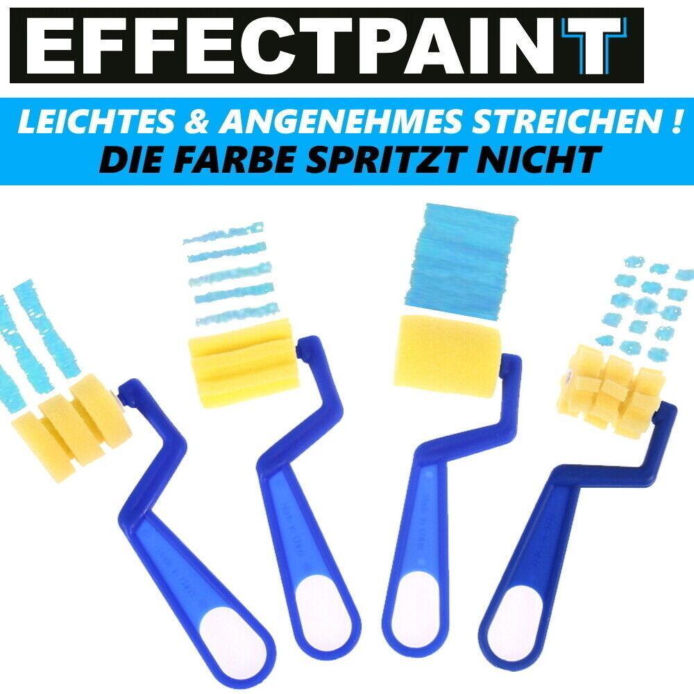 EFFECTPAINT Farb Roller Muster Maler Struktur Effekt Relief Walze Effektroller