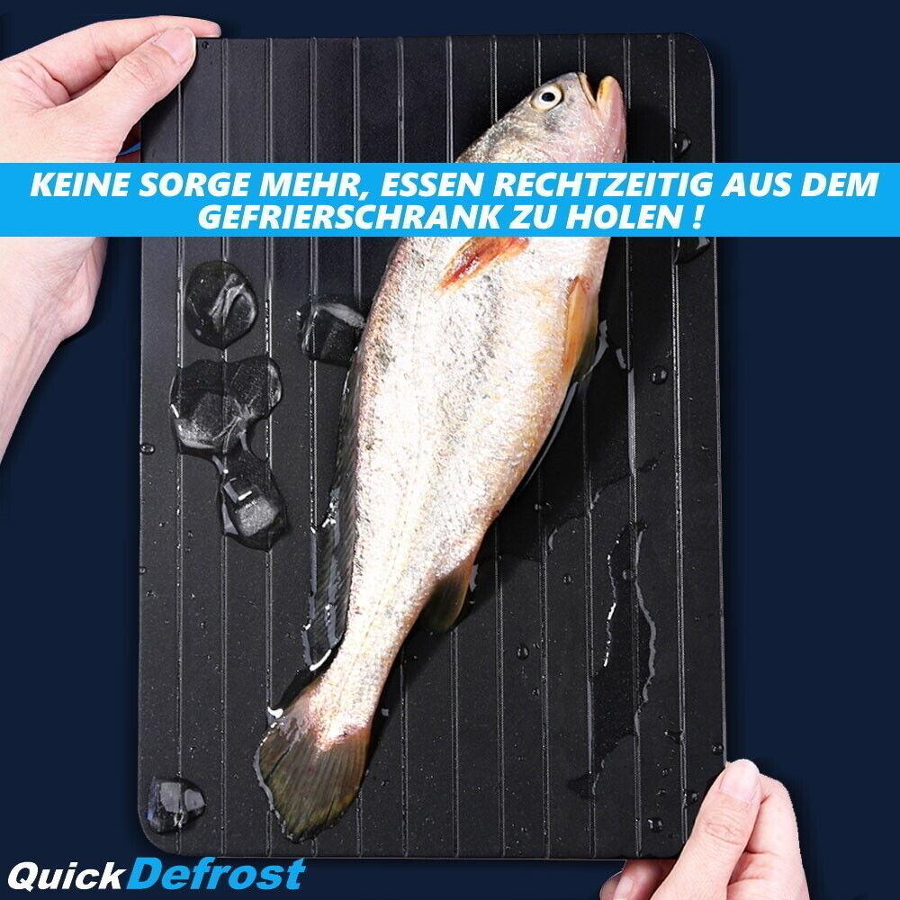 QuickDefrost Magische Auftauplatte Auftaubrett schnelle Auftauhilfe Defroster