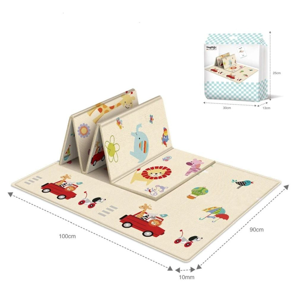 Faltbare wasserdichte Baby Spielmatte 177x63 cm für Reise und Zuhause DE.