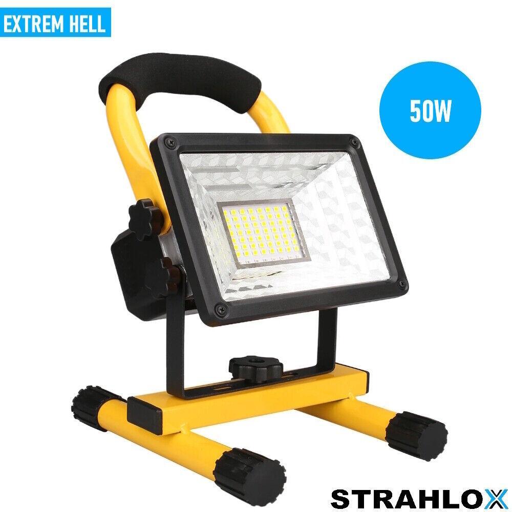 STRAHLOX LED Arbeitsscheinwerfer Flutlicht Arbeitsleuchte Baustrahler Strahler