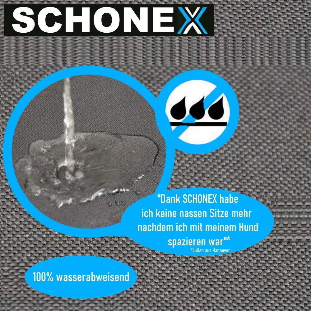 SCHONEX Autoschondecke Hunde Hundedecke Schondecke Autodecke Schutzdecke 144x144