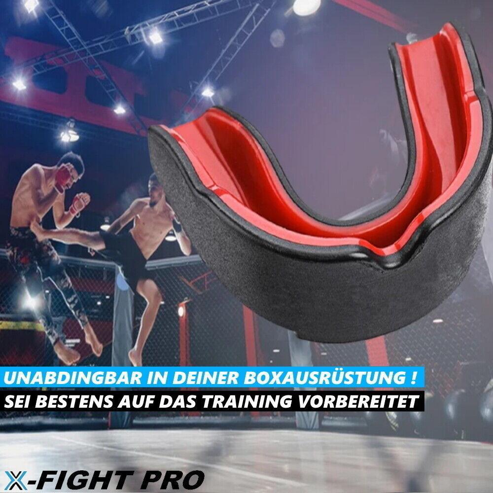 X-FIGHT PRO Mundschutz Zahnschutz Boxen Kampfsport MMA Muay Thai Football Shock