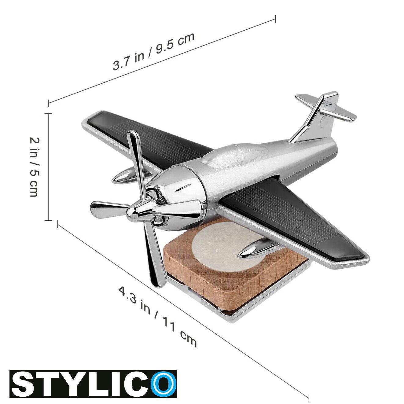 STYLICO Auto Lufterfrischer Flugzeug Parfüm Solar Raumduft mit Aroma