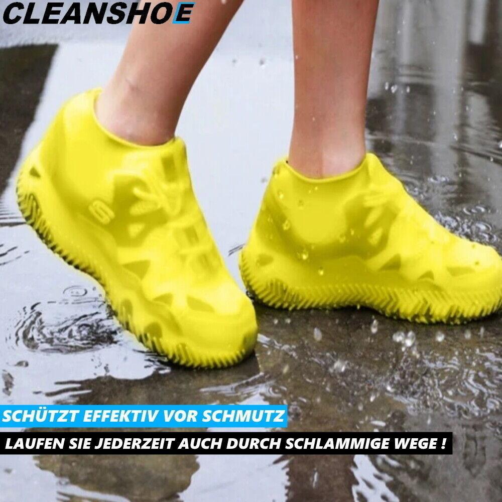 CLEANSHOE Schuhschoner Schuhüberzieher Silikonüberschuhe wasserdichte Überzieher