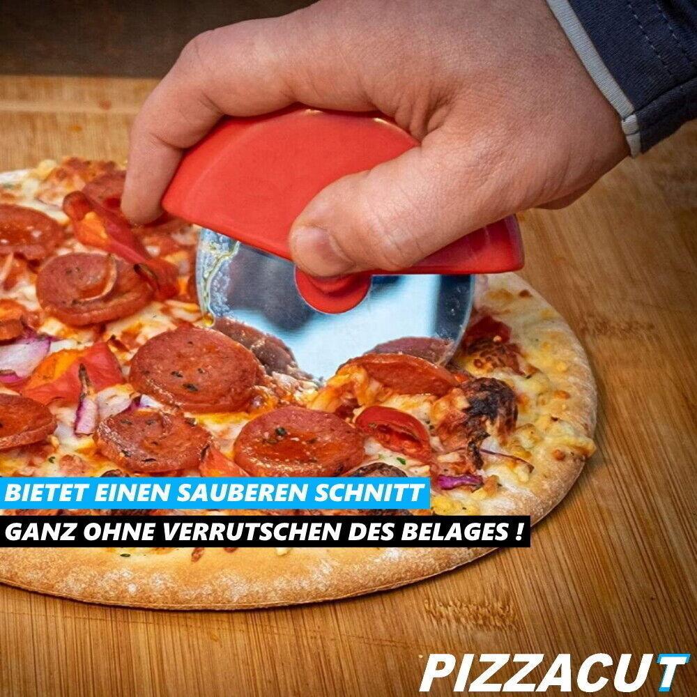 PIZZACUT XXL Pizzaschneider Pizzaroller Pizzarad Pizzamesser Pizzacutter groß