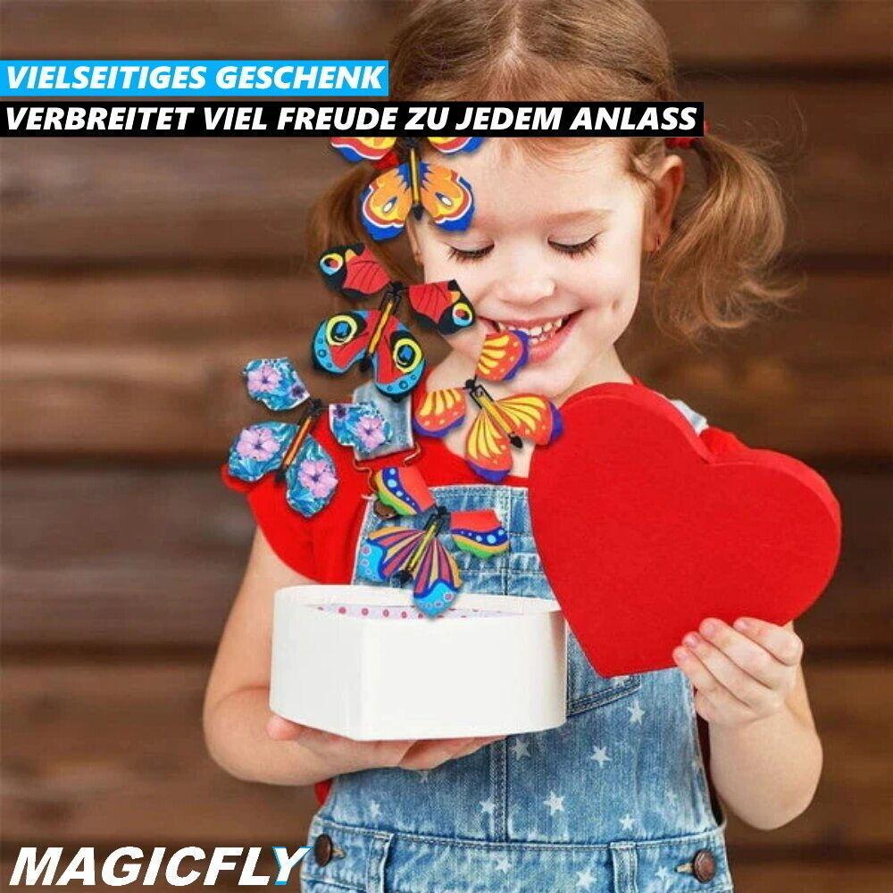 MAGICFLY Magische fliegende Schmetterlinge Giveaway Mitbringsel Geschenk 10Stk