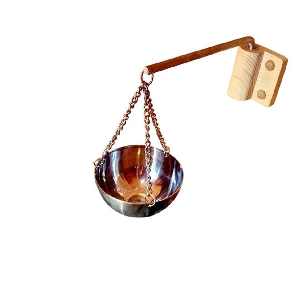 Sauna Ölhalter mit Schale für Aromatherapie Duftöle Sauna DE.