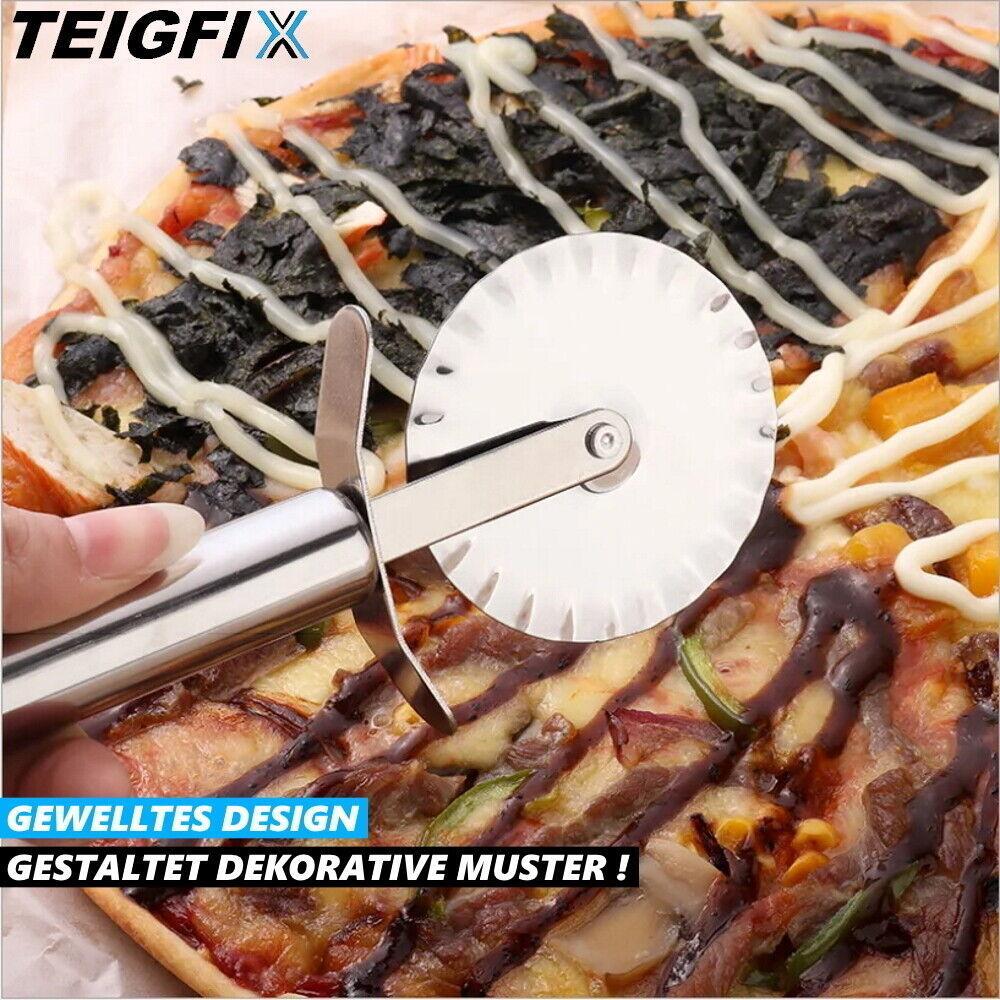 TEIGFIX Teigrad Ravioli Rad Teigtaschenrad Teigschneider Maultaschenrad