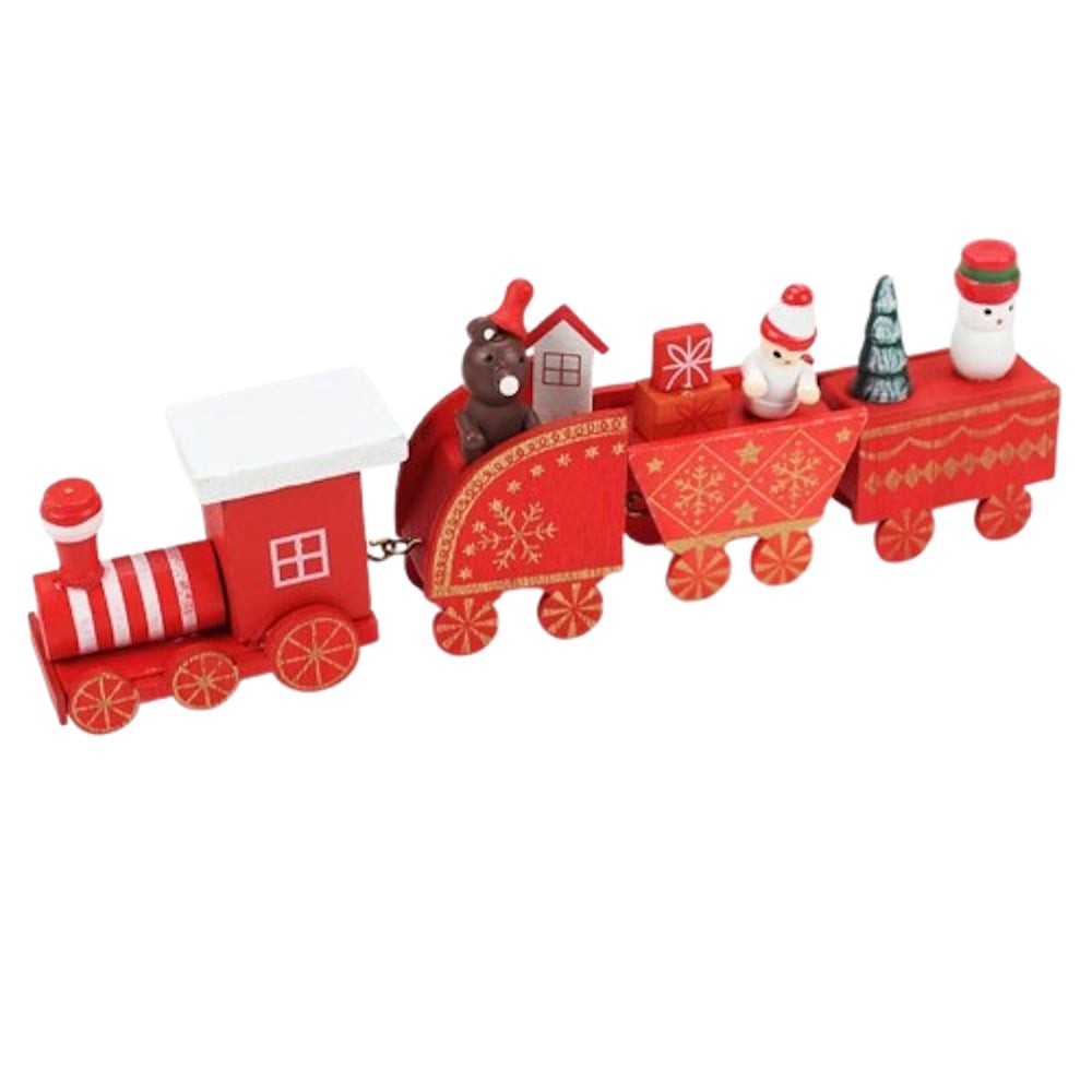 Weihnachtszug Deko 2024 Nostalgie Xmas Figur Geschenk DE.