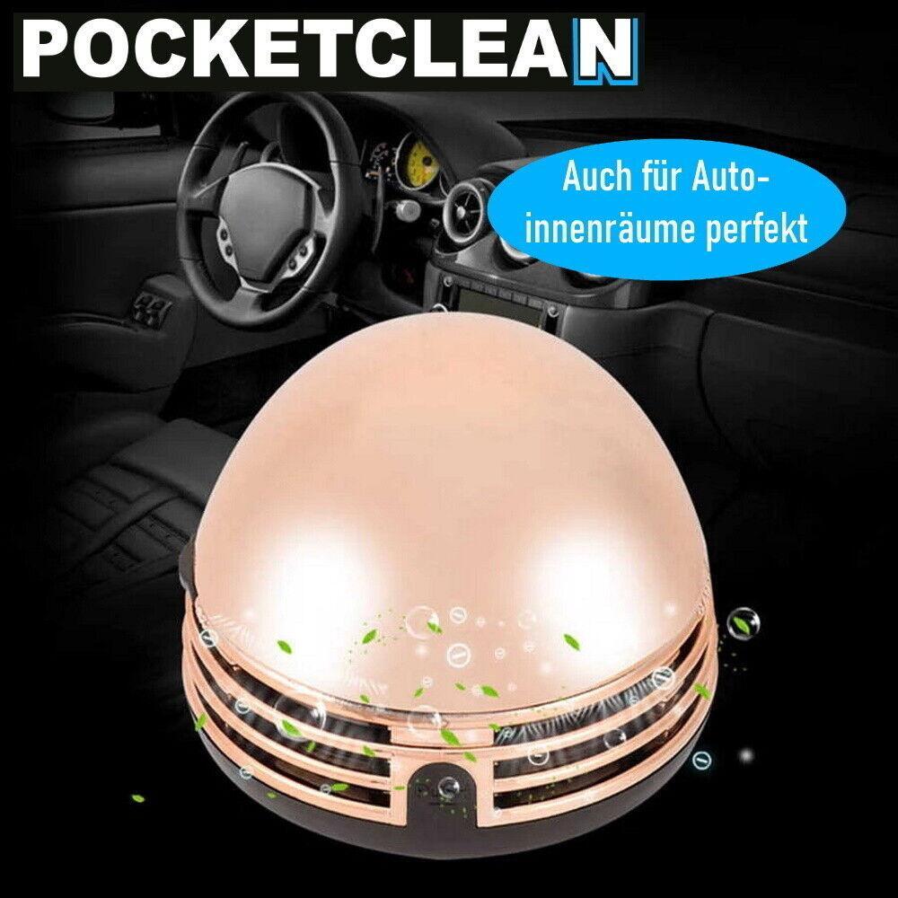 POCKETCLEAN Tischsauger Tischstaubsauger Handsauger Staubsauger Handstaubsauger