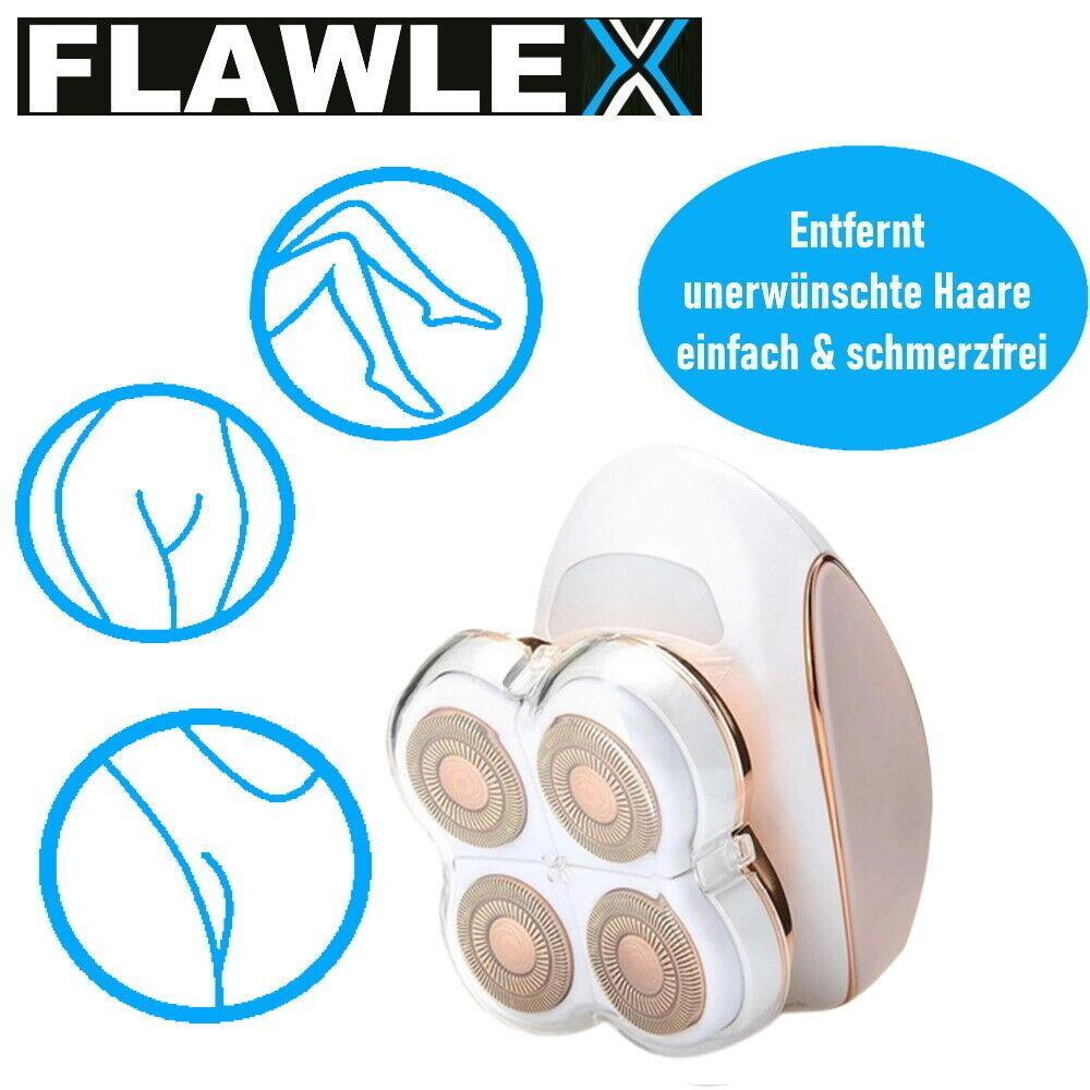 FLAWLEX Haarentferner Epilierer Körper Gesicht Beine Arme Flawless Body Shaver