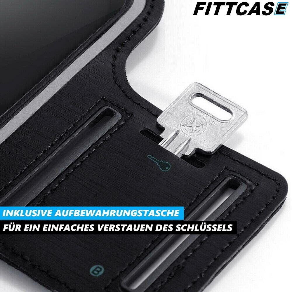 FITTCASE Sportarmband Arm Handy Smartphone Tasche Hülle Case Joggen Universal