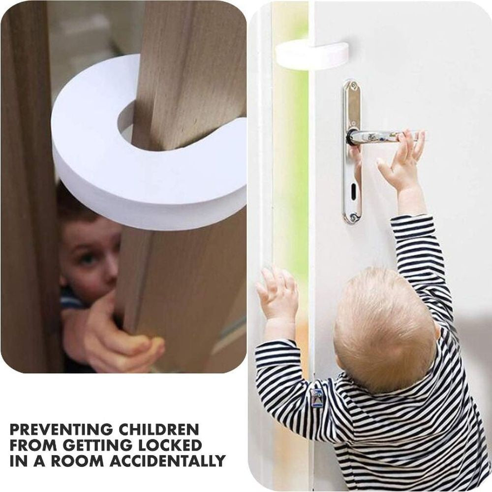 4er-Set Türstopper Wandpuffer Schutz für Kinder Türanschlag DE.