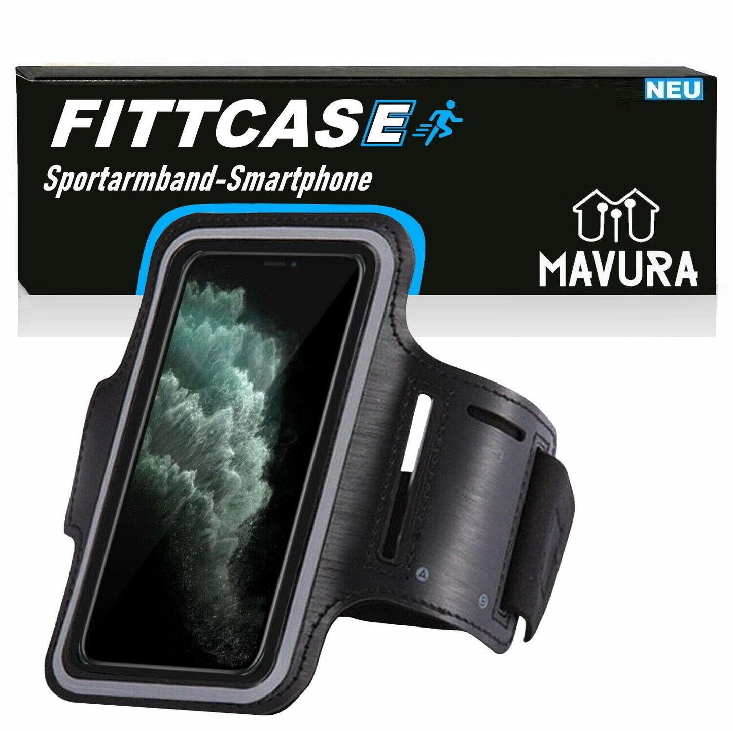 FITTCASE Sportarmband Arm Handy Smartphone Tasche Hülle Case Joggen Universal