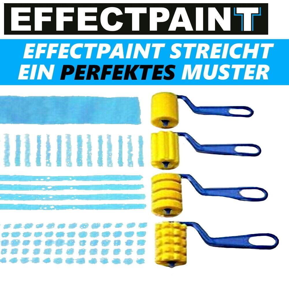 EFFECTPAINT Farb Roller Muster Maler Struktur Effekt Relief Walze Effektroller