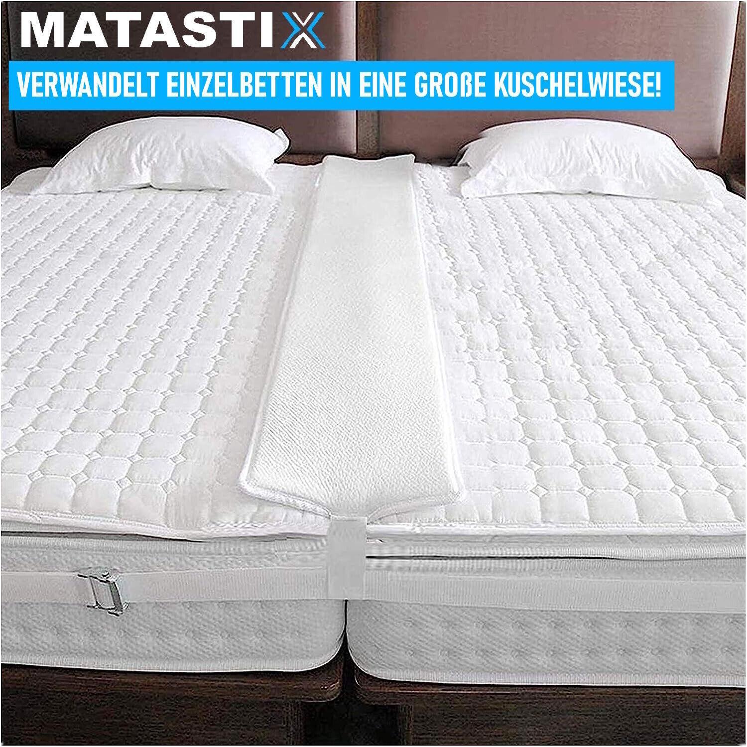 MATASTIX Liebesbrücke Spanngurt Matratzenverbinder Ritzenfüller Matratzenkeil