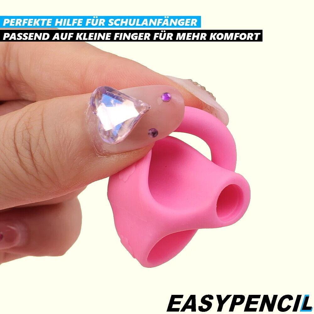 EASYPENCIL Ergonomische Bleistift Schreibhilfe Set Kinder Rechts &Linkshänder
