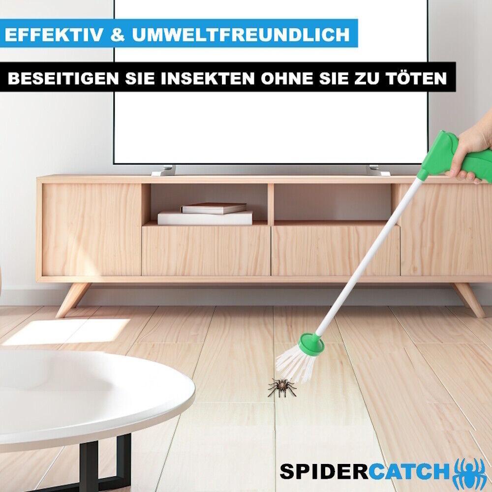 SPIDERCATCH Spinnenfänger Spinnengreifer Insektenfänger Greifzange extra lang