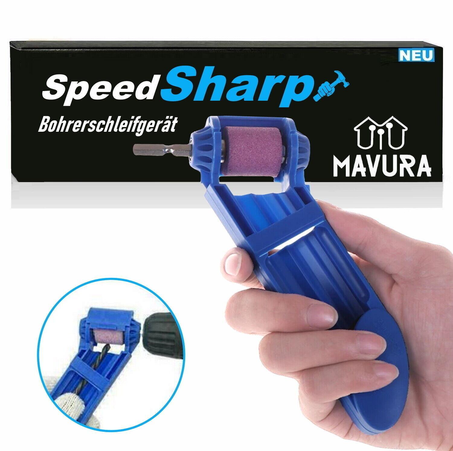 SpeedSharp Bohrerschärfer Bohrerschärfgerät Bohrerschleifgerät Schärfer Tragbar