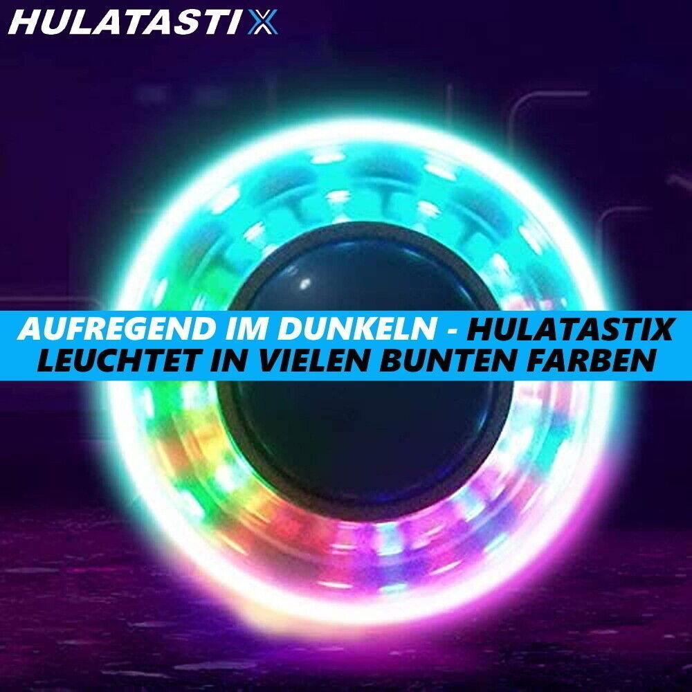 HULATASTIX LED Fußkreisel Springring Springseil Schaukelball Hüpfspiel Hula Jump