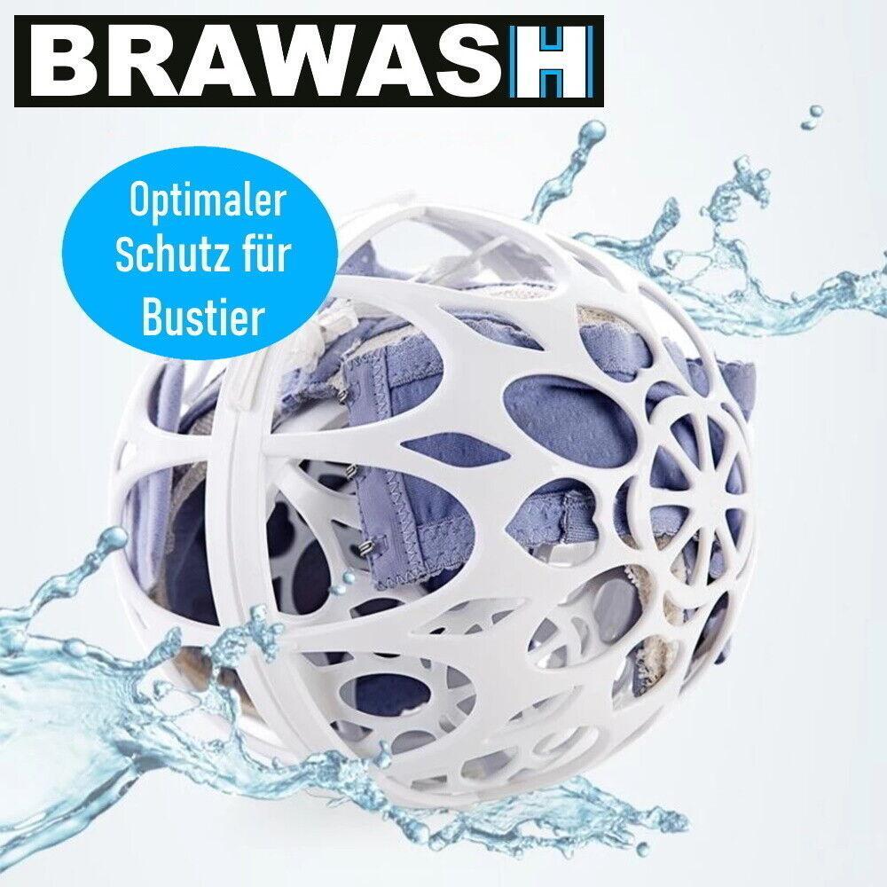 BRAWASH BH Waschkugel Wäschekugel Kugel Set Dessous Bustier Schoner Schutz Ball