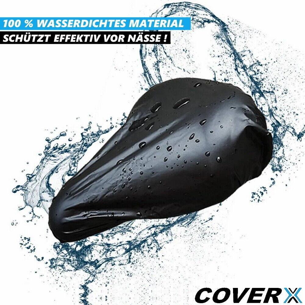 COVERX Universal Fahrrad Sattelbezug Regenschutz Sattelschutz Wasserdicht [2Set]