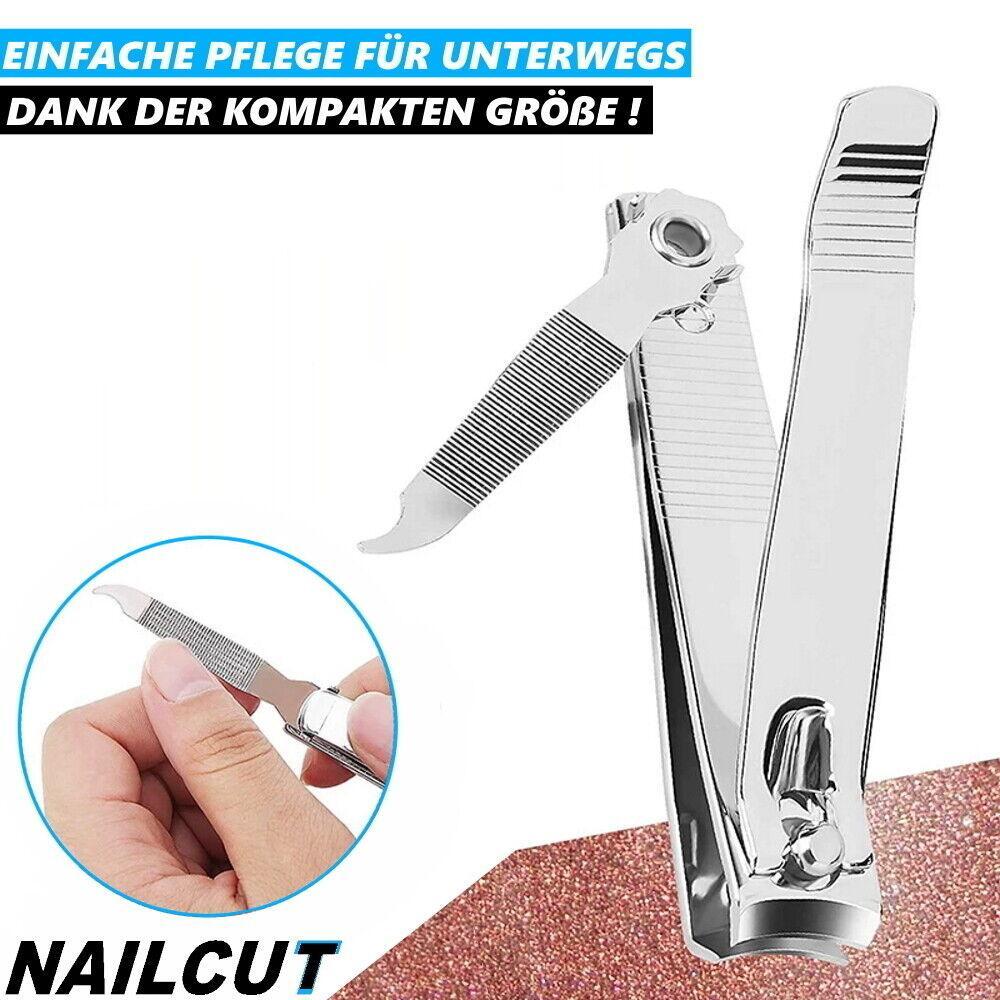 NAILCUT Nagelknipser Nagelzange Nagelfeile Nagelhautschieber Nagelschneider