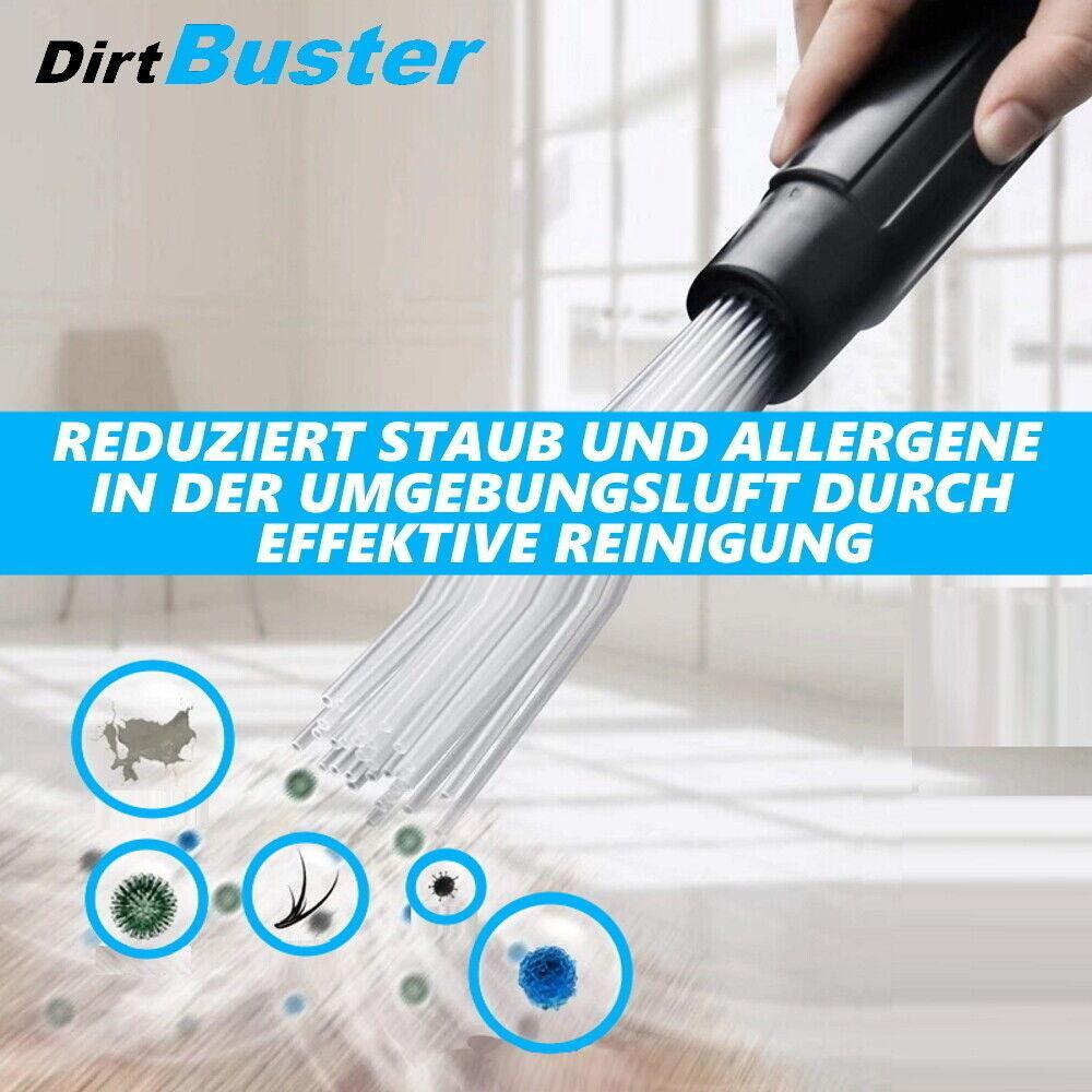 DirtBuster Staubsaugerbürste Pinsel Aufsatz Universal Adapter Möbelbürste fein