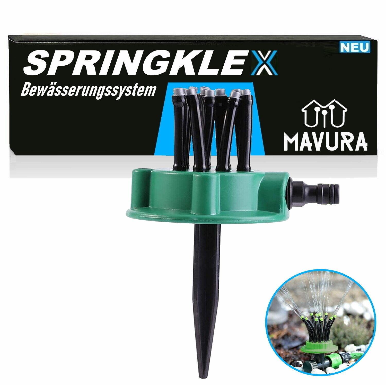 SPRINKLEX automatische Bewässerung | Rasen Garten Sprinkler Sprenger Sprühregner
