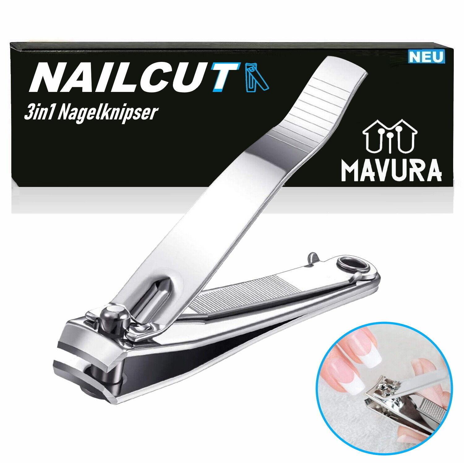 NAILCUT Nagelknipser Nagelzange Nagelfeile Nagelhautschieber Nagelschneider