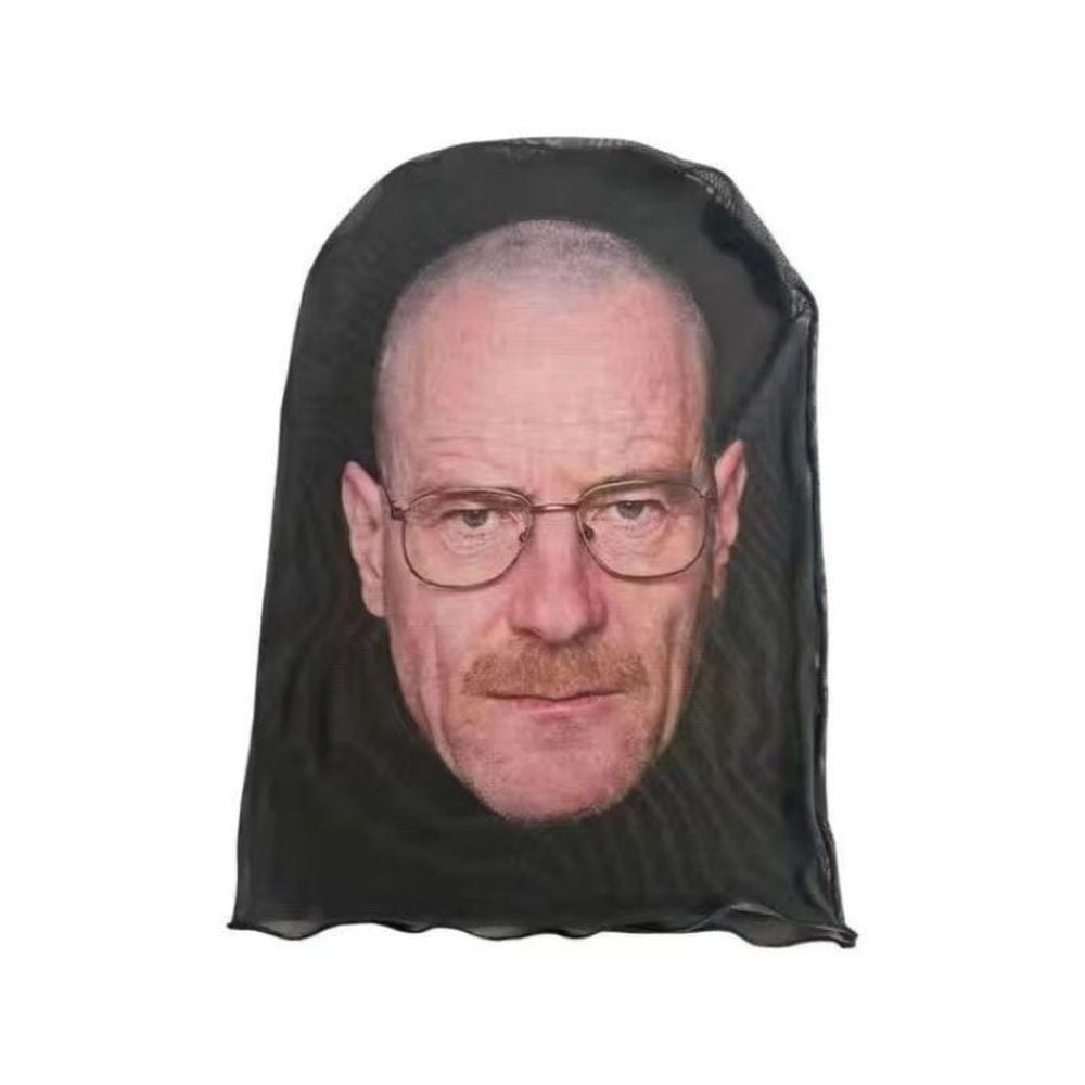 Full Face Maske Breaking Bad Look Mesh Party Horror Cosplay DE.