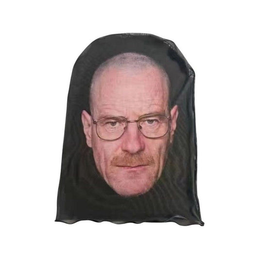 Full Face Maske Breaking Bad Look Mesh Party Horror Cosplay DE.