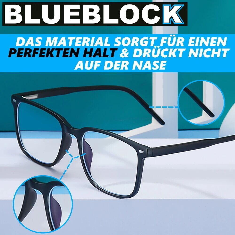 BLUEBLOCK Blaulichtfilter Brille Computer Fernsehen Anti Blaulicht Lesebrille