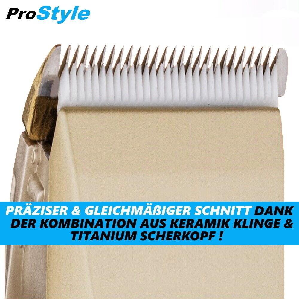 ProStyle Profi Keramik Haarschneidemaschine Haarschneider Bartschneider Trimmer