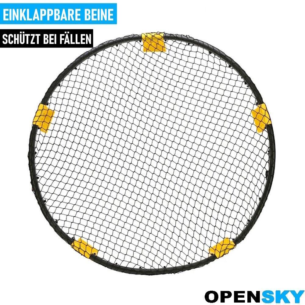 OPENSKY Roundnet Outdoor Ballspiel Spielset Park Garten Strand 3 Bälle & Pumpe
