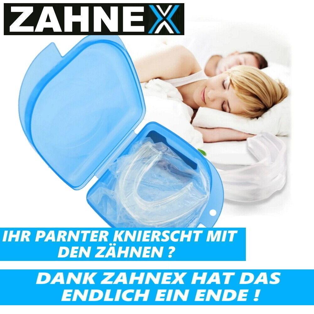 ZAHNEX Premium Aufbissschiene Knirscherschiene Beißschiene Zahnschiene [4erSet]